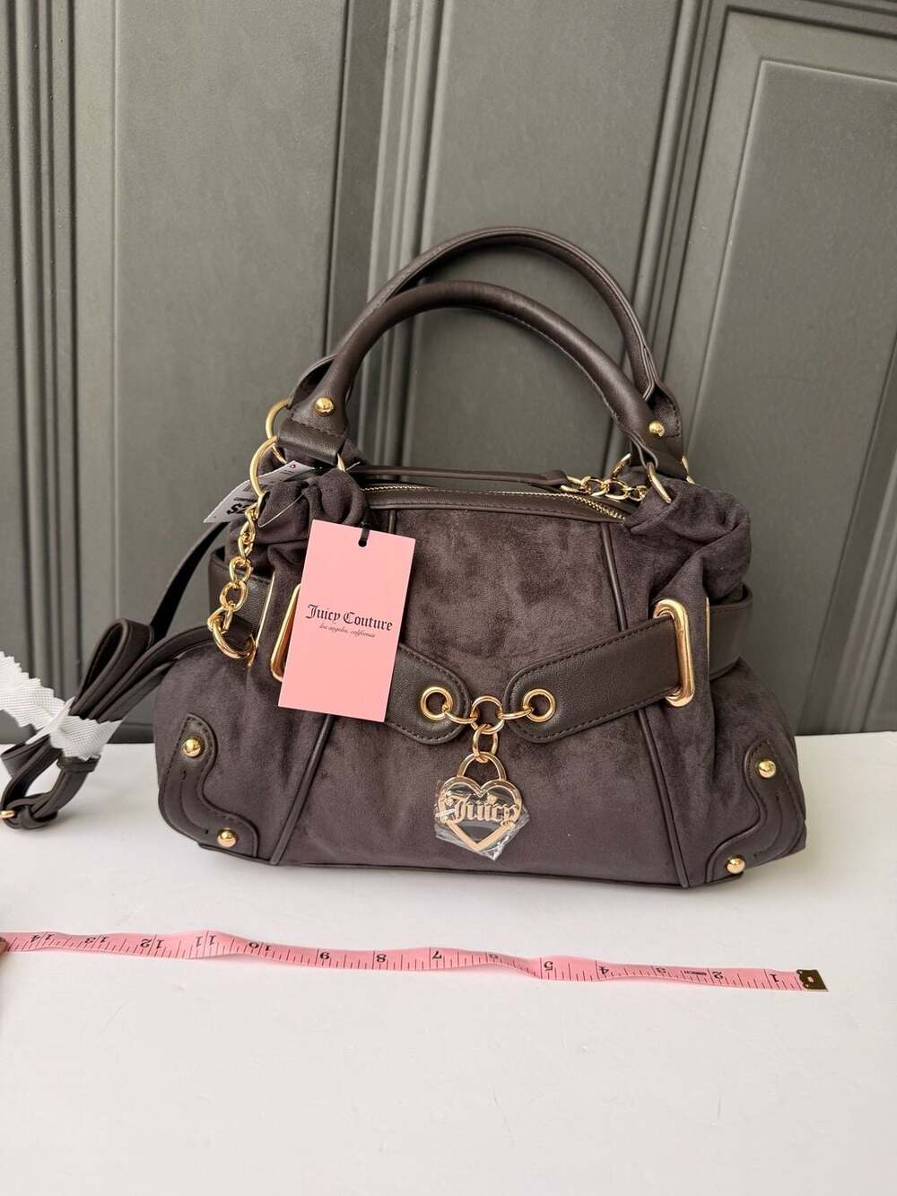 Juicy Couture Generation Juicy Satchel Chocolate Brown